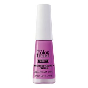 Esmalte para Uñas Color Trend 10 Free Purple Flowers