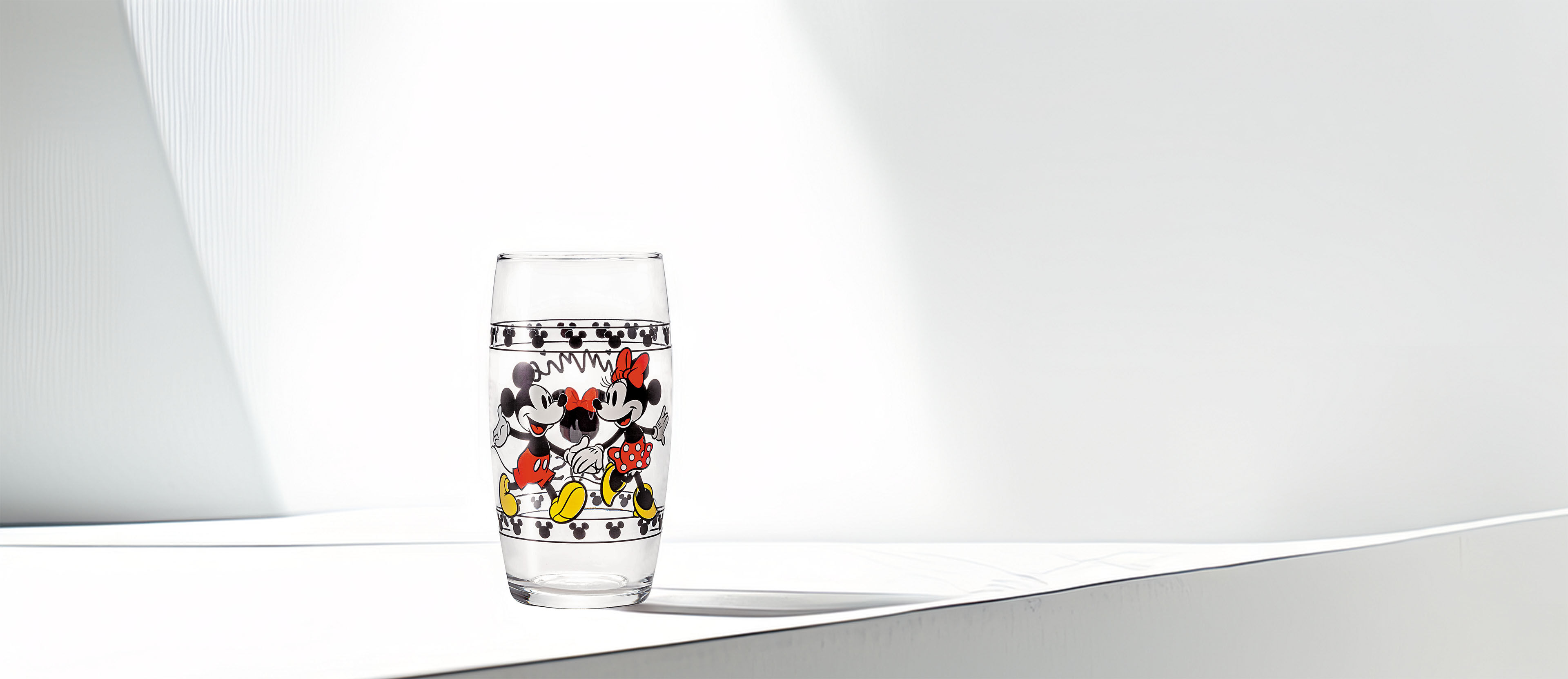 Copo Vidro Assinatura Minnie