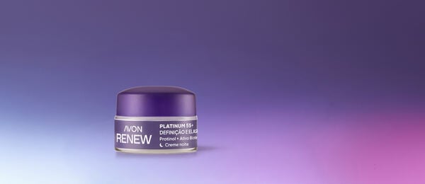 Renew Platinum 55+ Creme Noite Mini