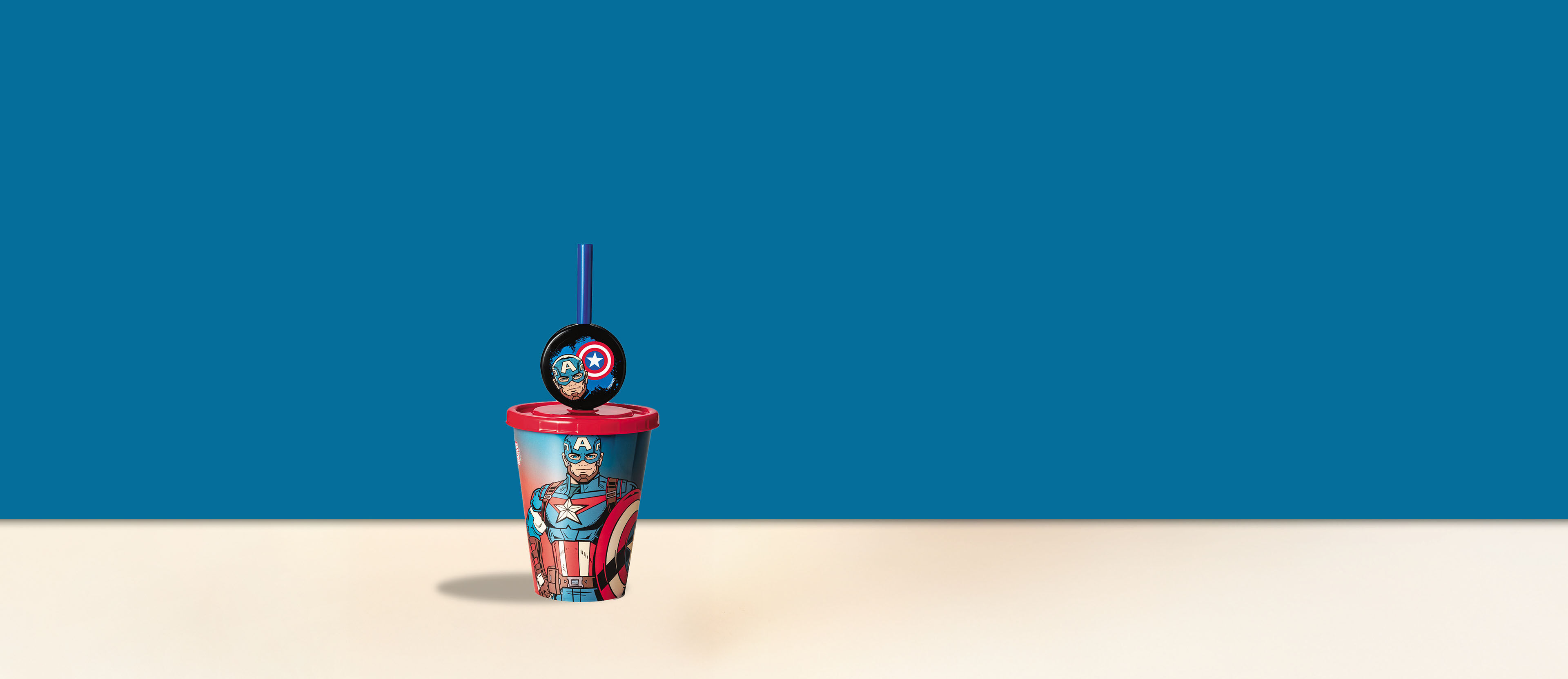 Copo Pingente Capitão América