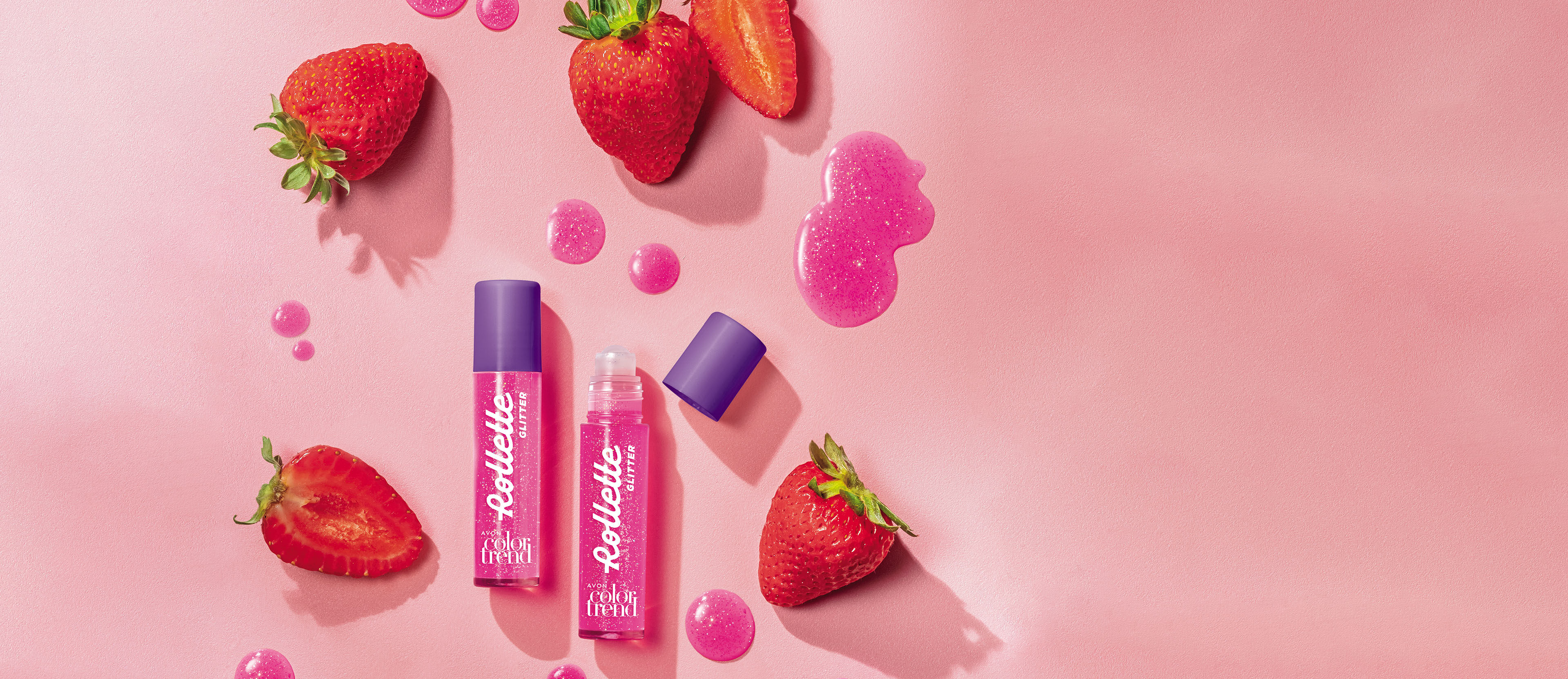 Brilho Rollette para Lábios