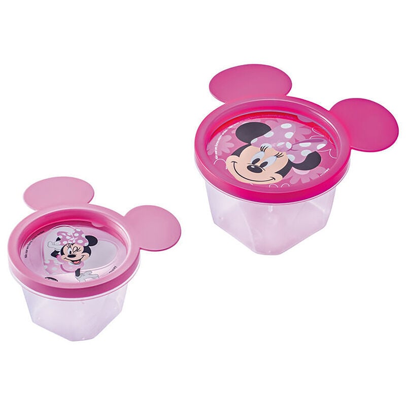 Kit 2 Potes Orelhas Minnie