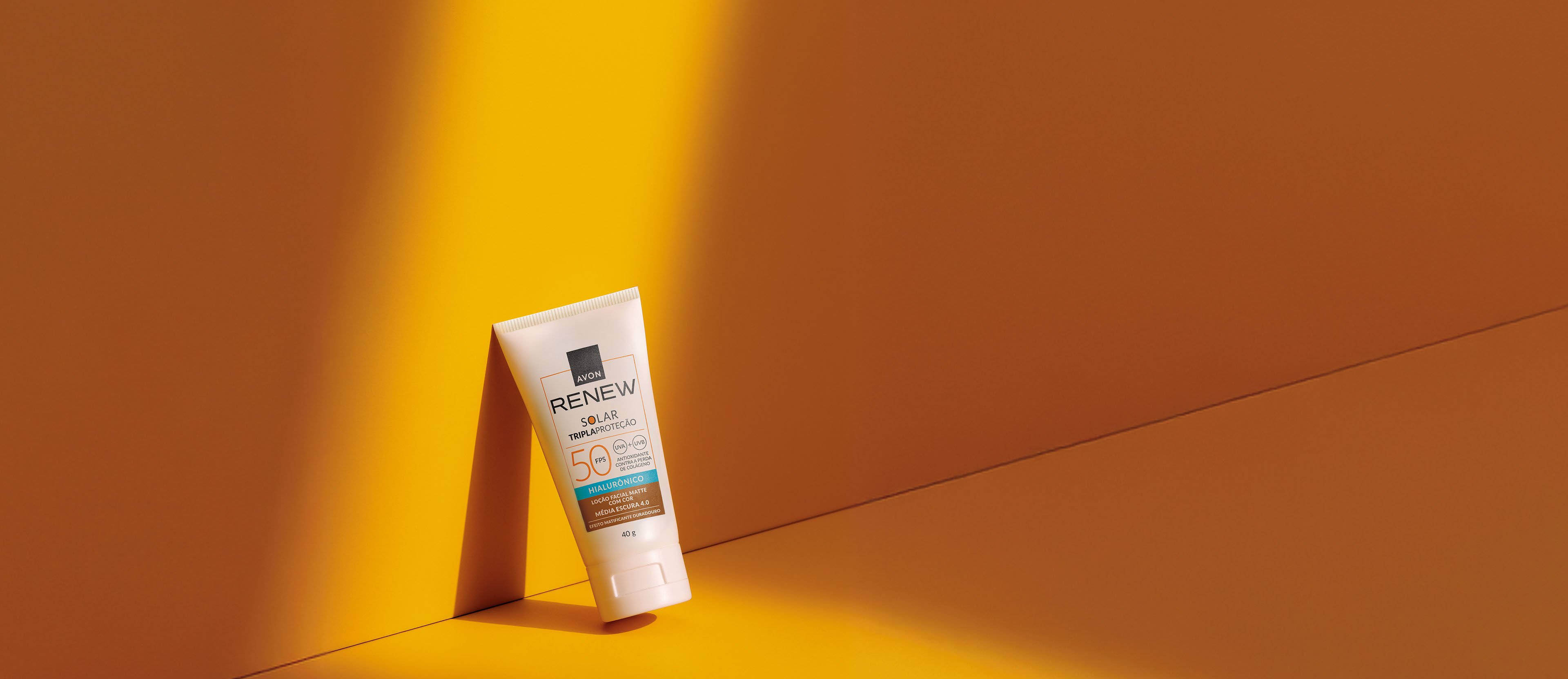 Renew Solar Fps 50 Cor Média Escura