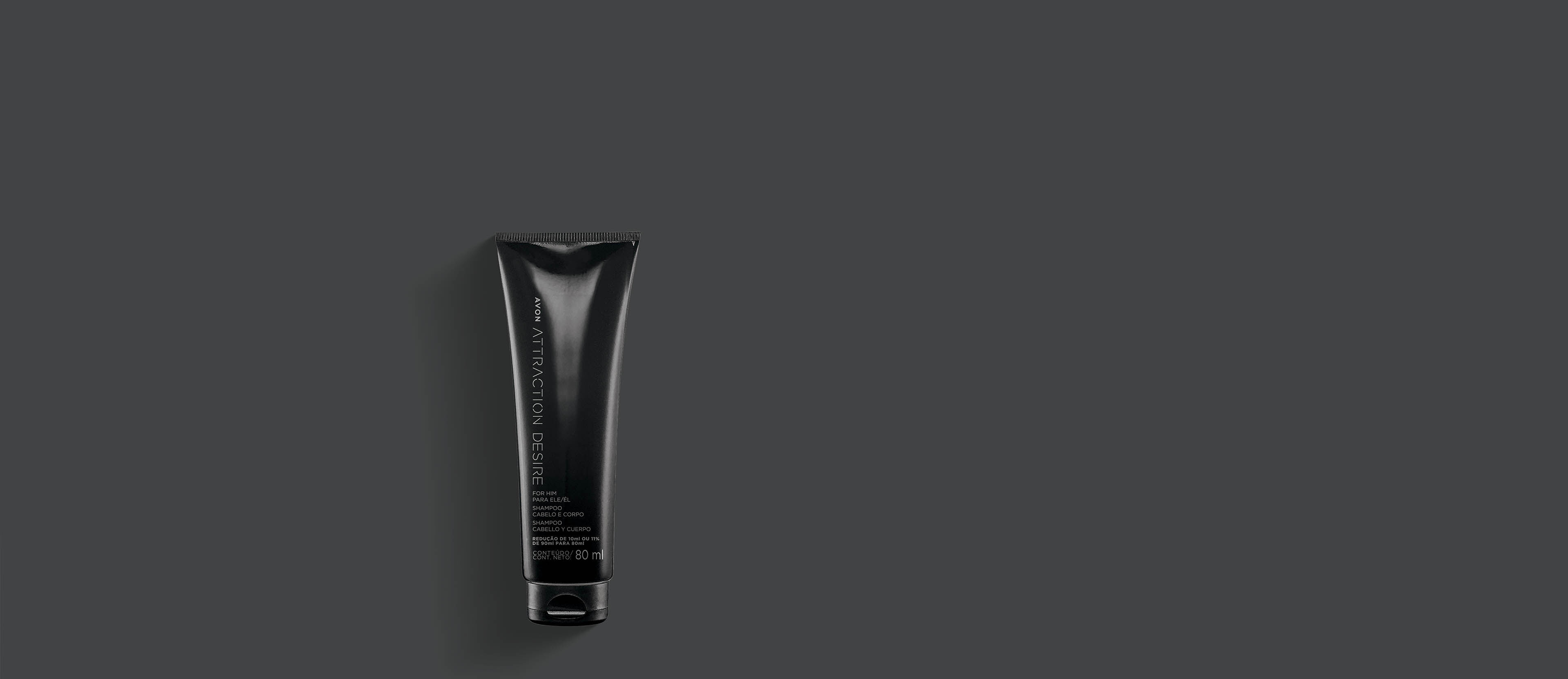 Attraction Desire para Ele Shampoo Cabelo e Corpo