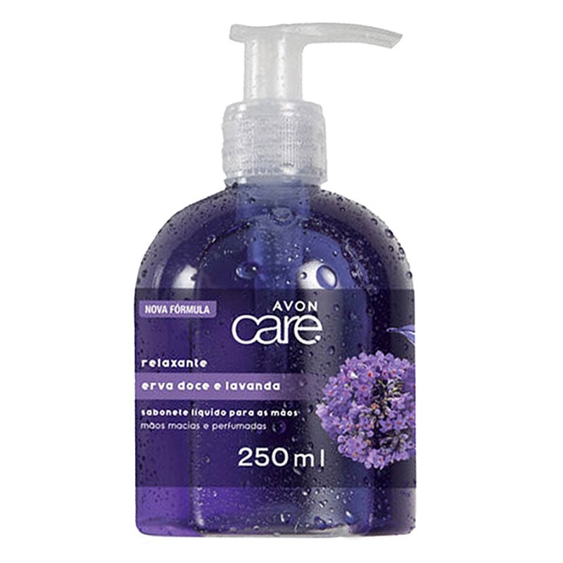 Sabonete Liquido Mão Avon Care Erva Doce e Lavanda