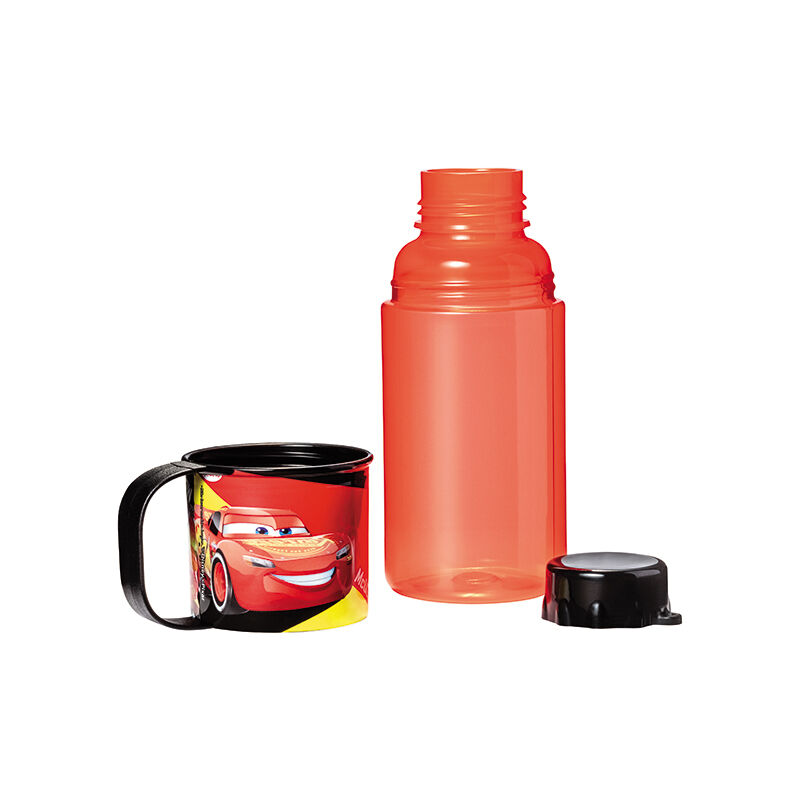 Garrafa Com Caneca Carros