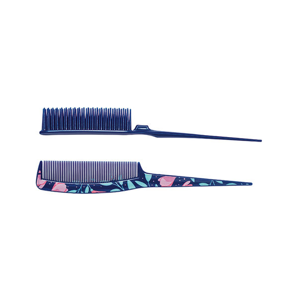 Conjunto de Escova e Pente Tulipa