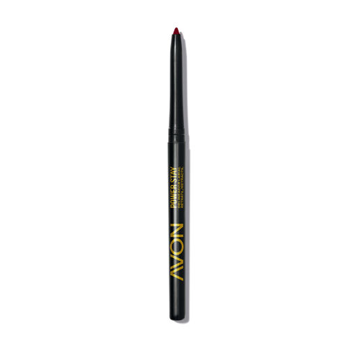 Avon Power Stay Delineador Labial Retrátil Vinho Marsala