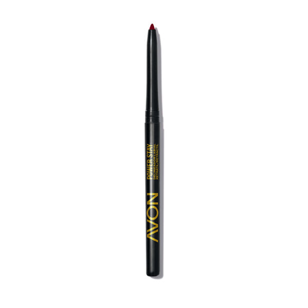 Avon Power Stay Delineador Labial Retrátil Vinho Marsala