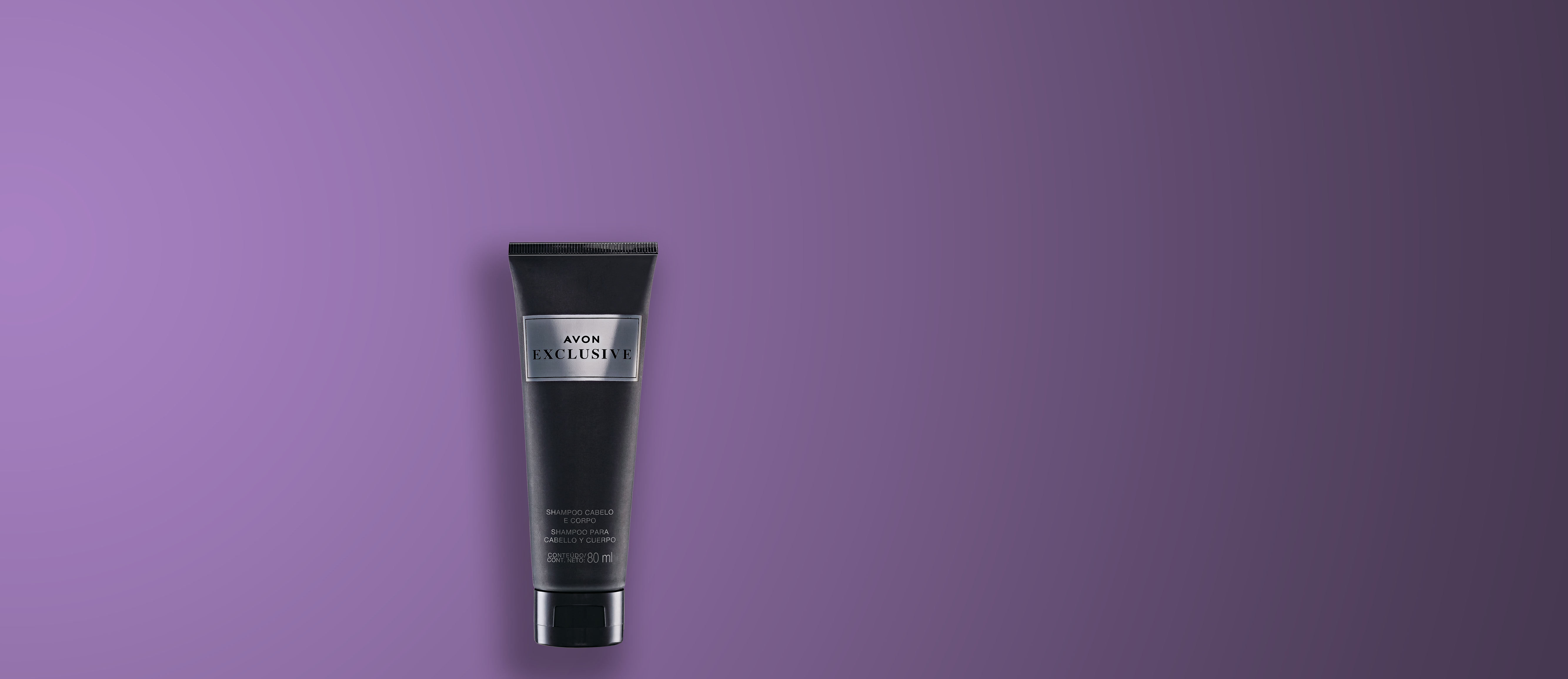 EXCLUSIVE IN BLACK Shampoo cabelo e corpo