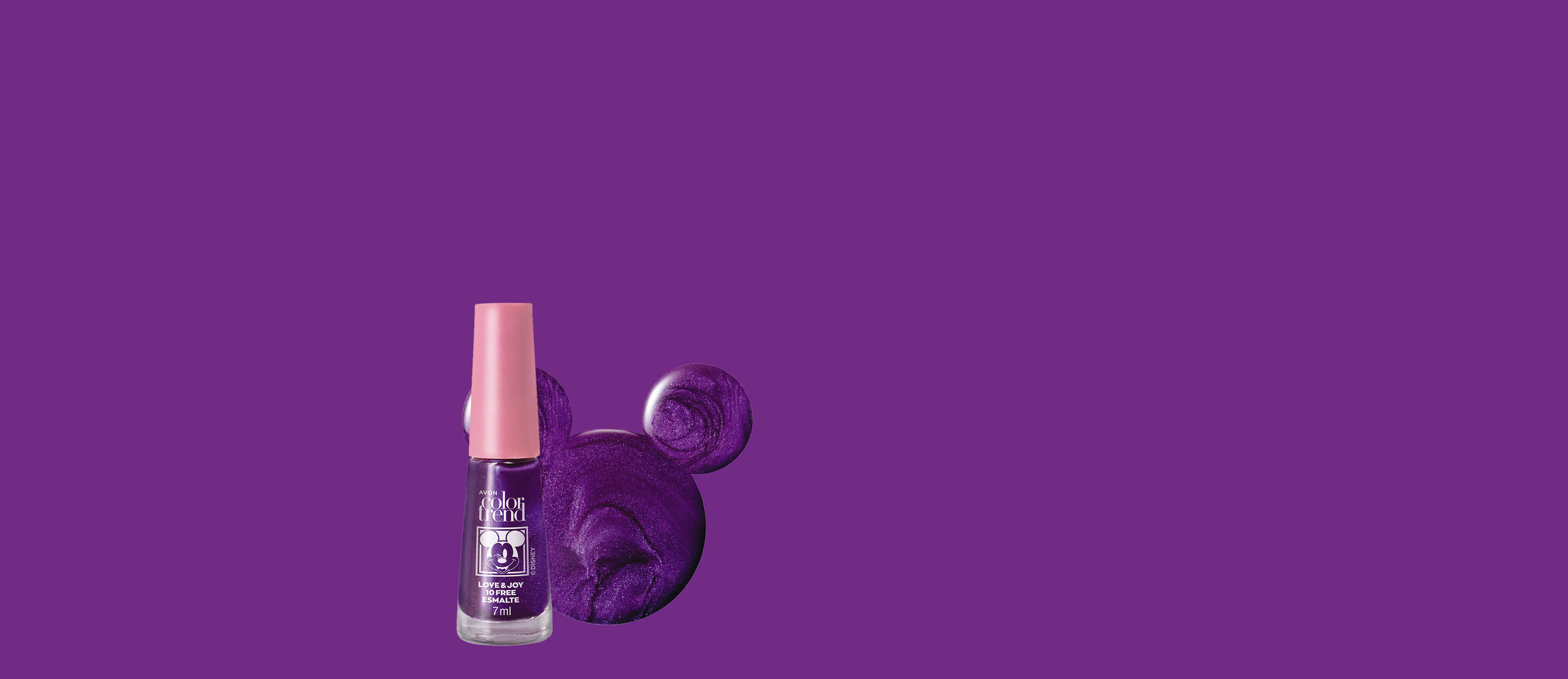 Avon Color Trend Esmalte Disney Magia Pura