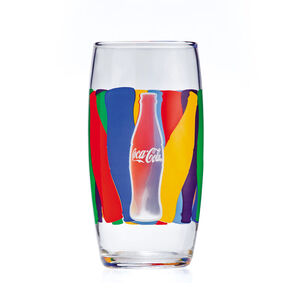 Copo De Vidro Coca-Cola Arco-Íris