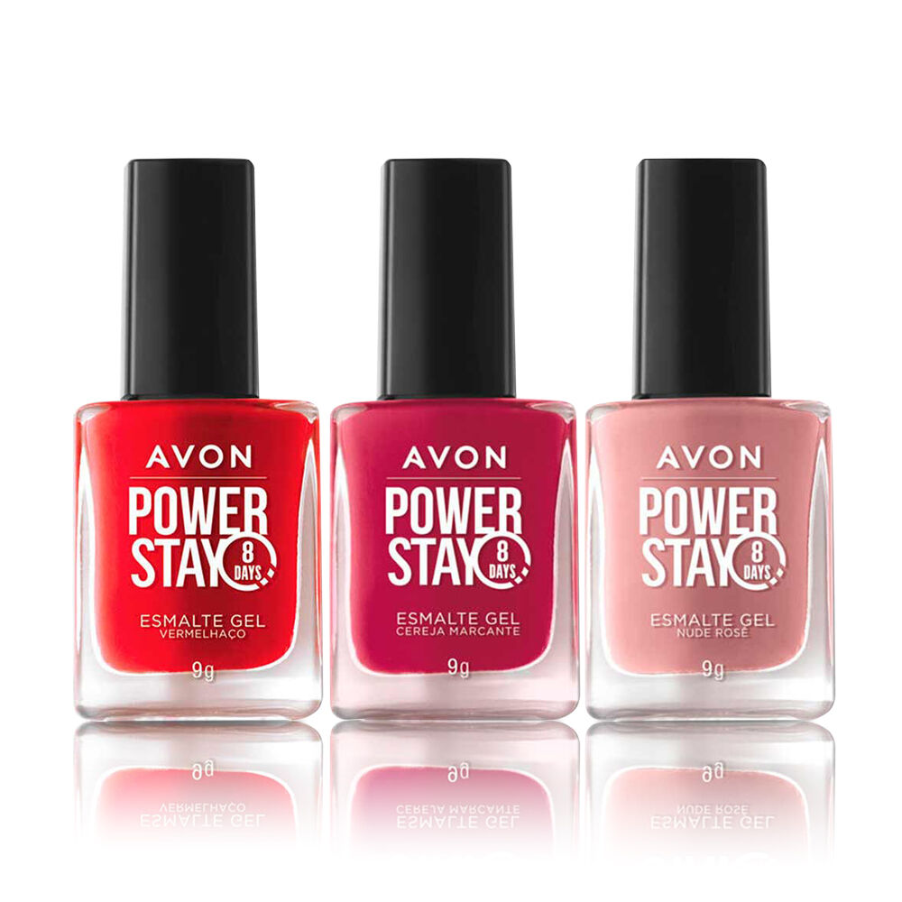 Kit Alegria Esmaltes Cores Clássicas