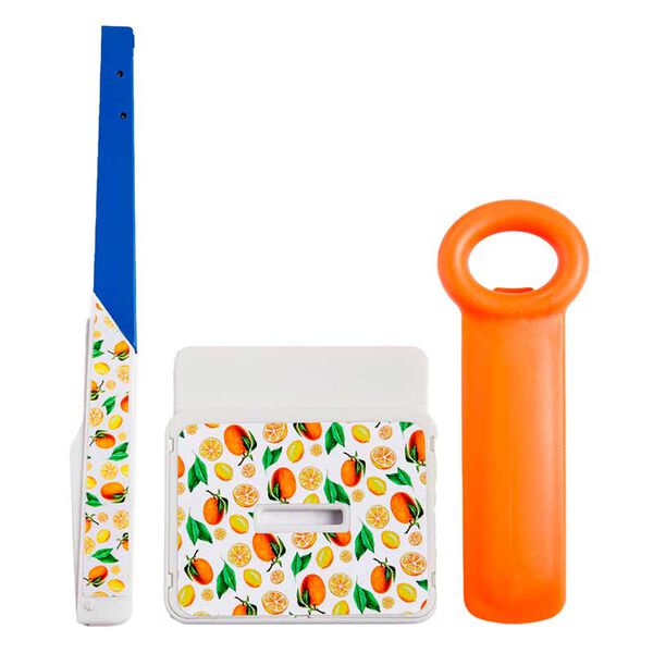 Kit Acendedor De Fogao, Corta Pac E Abre Facil Candy