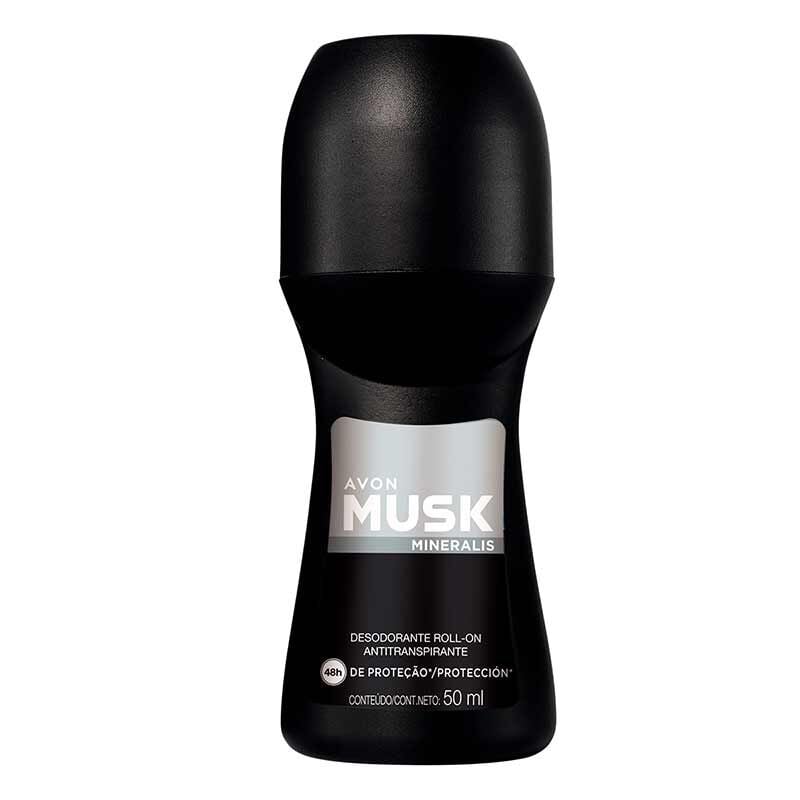 Musk Mineralis Desodorante Antitranspirante Roll-On