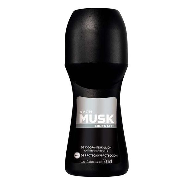 Musk Mineralis Desodorante Antitranspirante Roll-On