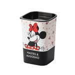 Porta Cotonete Quadrado Disney