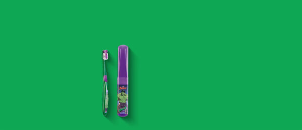 Escova De Dentes Com Estojo Hulk