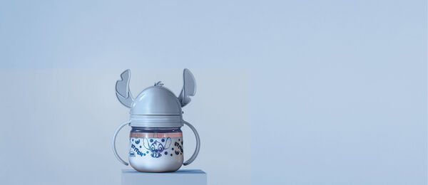 Copo Transição Com Canudo Stitch