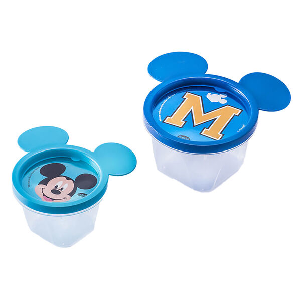 Kit 2 Potes Orelhas Mickey
