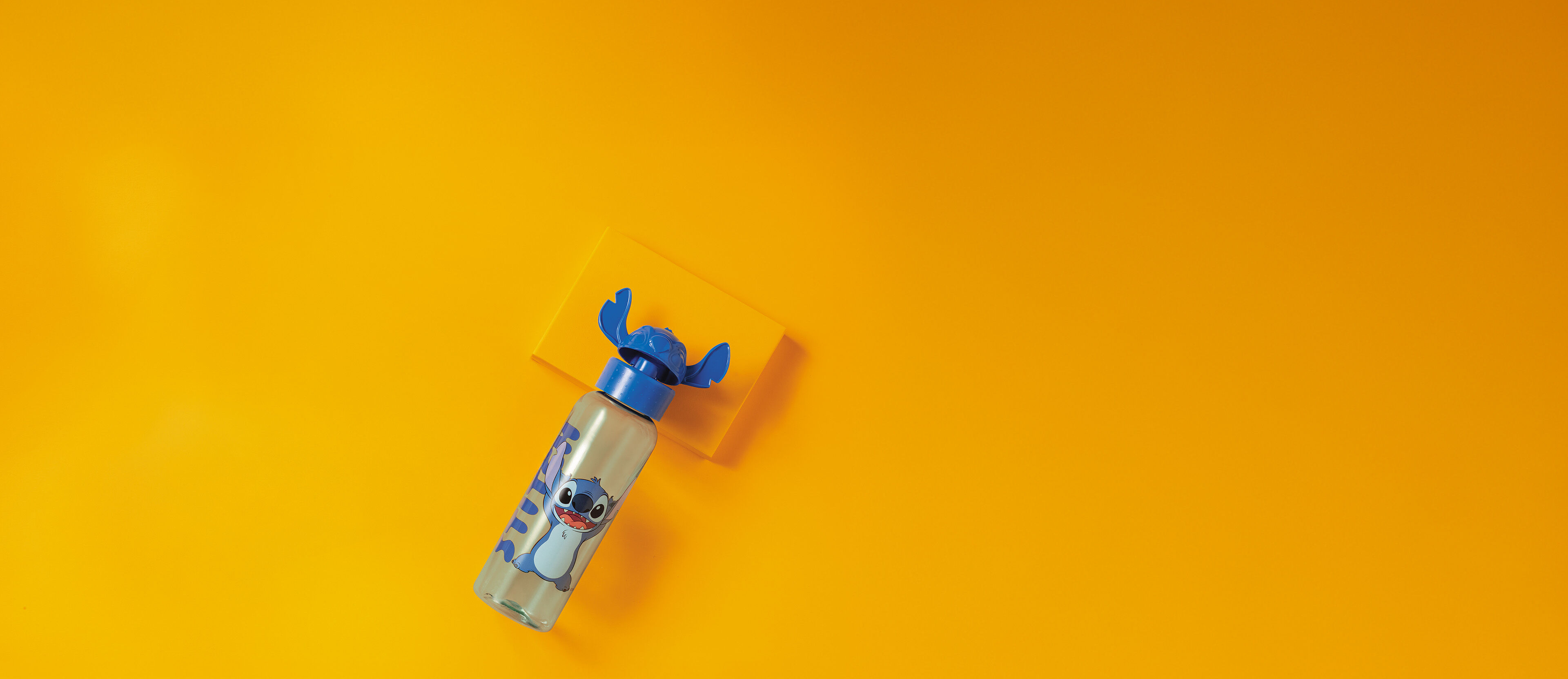 Garrafa com Tampa 3D Stitch