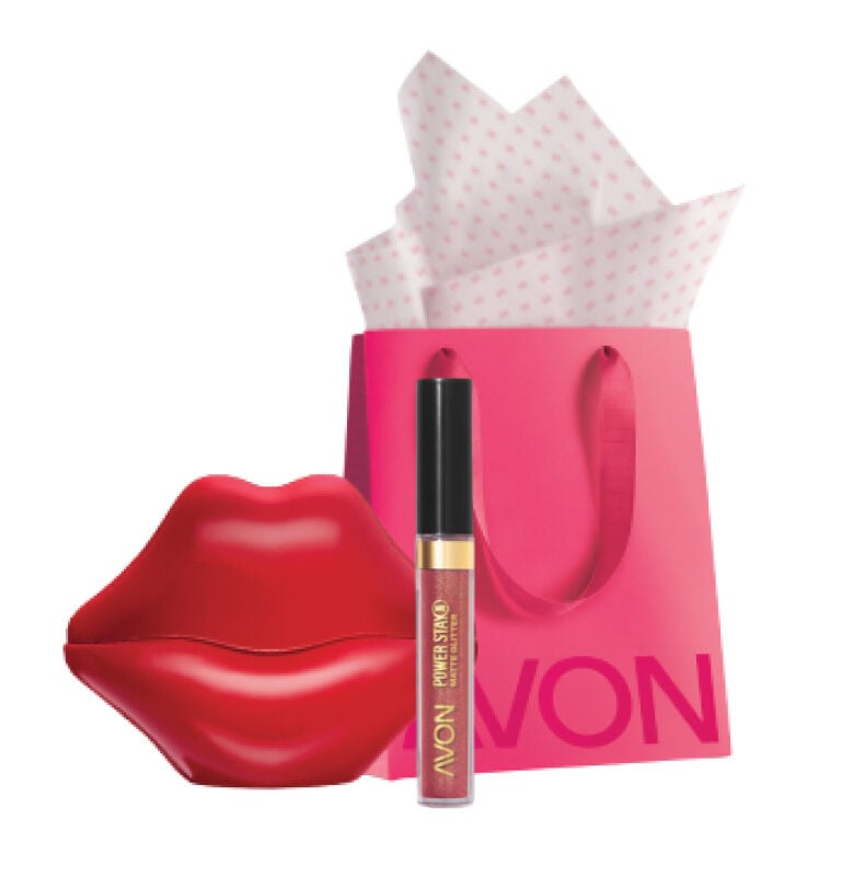 Presente Avon Power Stay Duo Especial Nude Perola