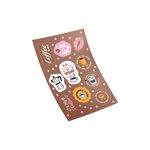 Cartela de Adesivos Coffee Date