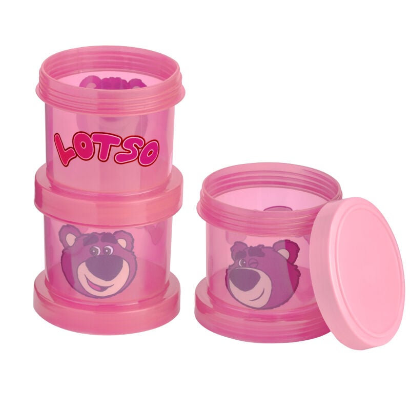 Kit 3 Potes Redondos Lotso