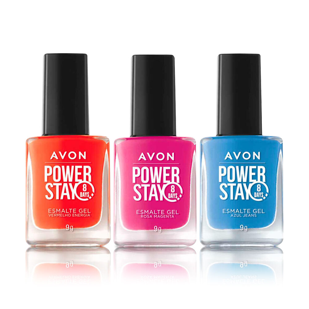 Kit Ousadia Esmaltes Cores Mais Vibrantes