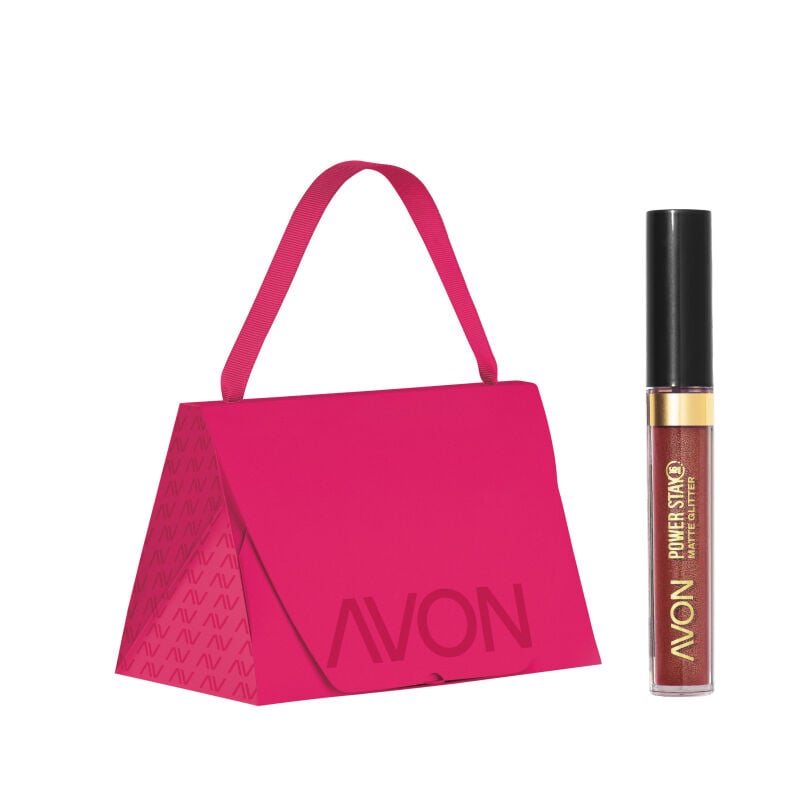 Presente Avon Power Stay Marrom Brilhante