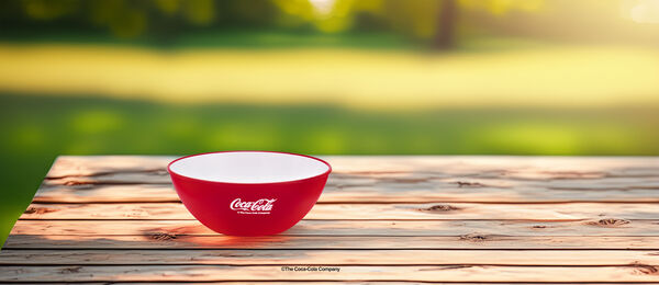Tigela de Plástico Coca-Cola 390 ml