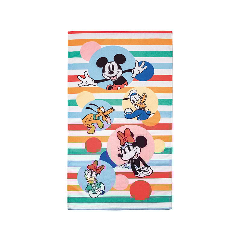 Toalha De Banho Mickey E Amigos