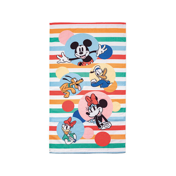 Toalha De Banho Mickey E Amigos