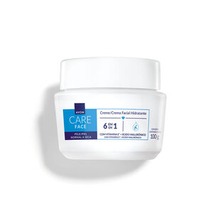 Avon Care Creme Facial Hidratante 6 em 1 100g
  