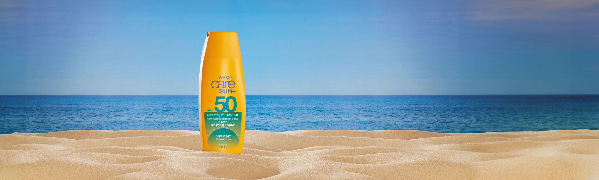 Protetor Solar 2 em 1 FPS 50