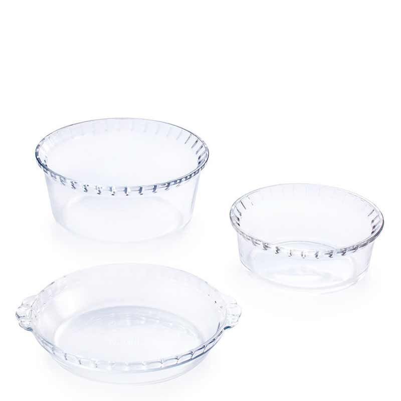 Conjunto 2 Formas de Suflê e 1 Filetada