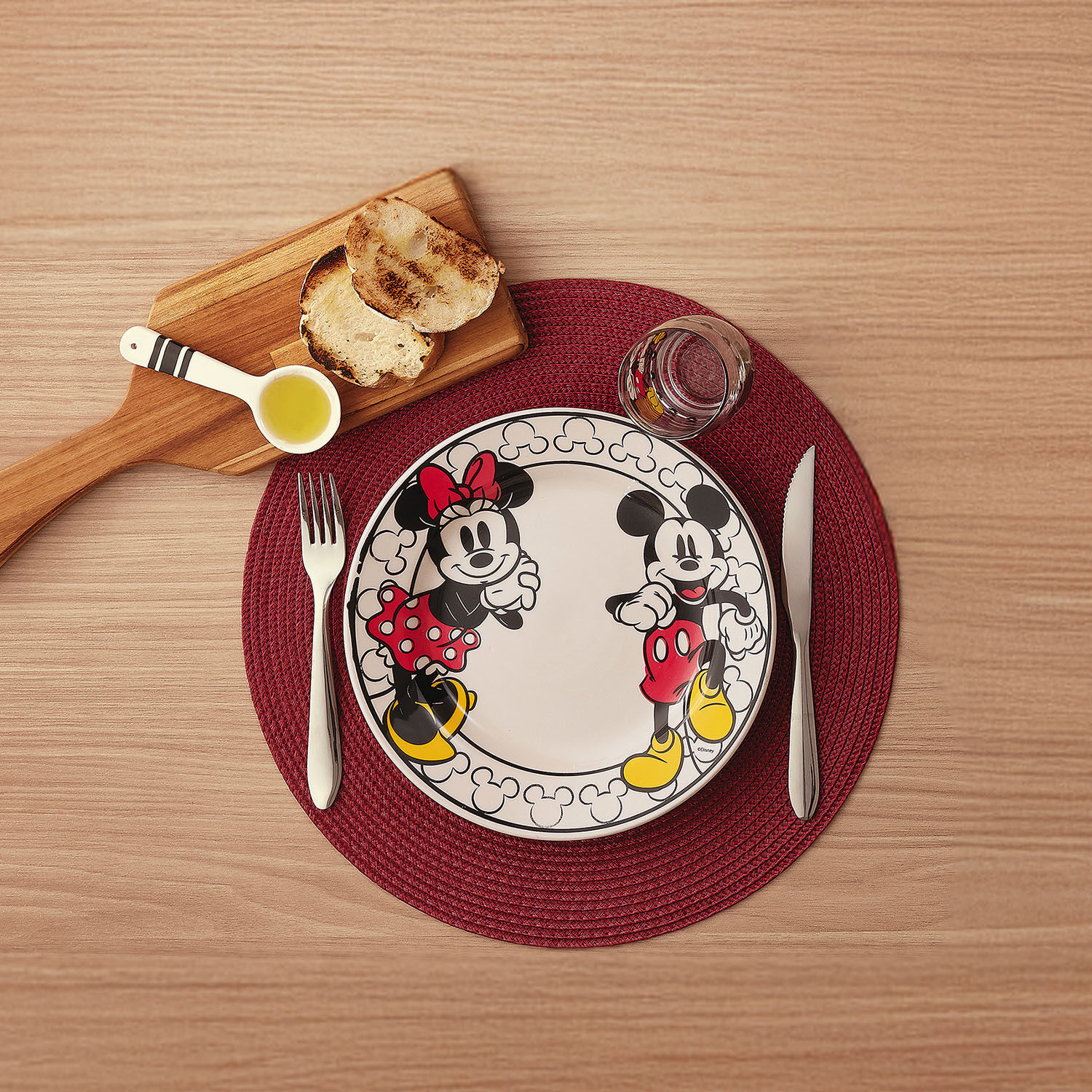 Jogo 4 Pratos Rasos Disney