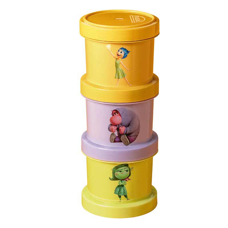 Kit 3 Potes Redondos Divertidamente 2