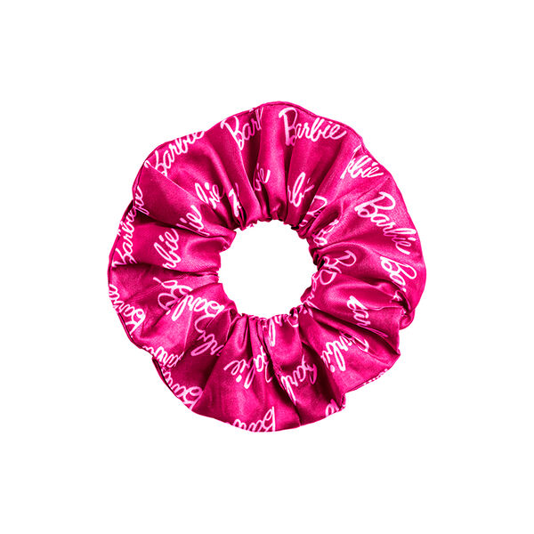 Elástico De Cabelo Cetim Barbie
