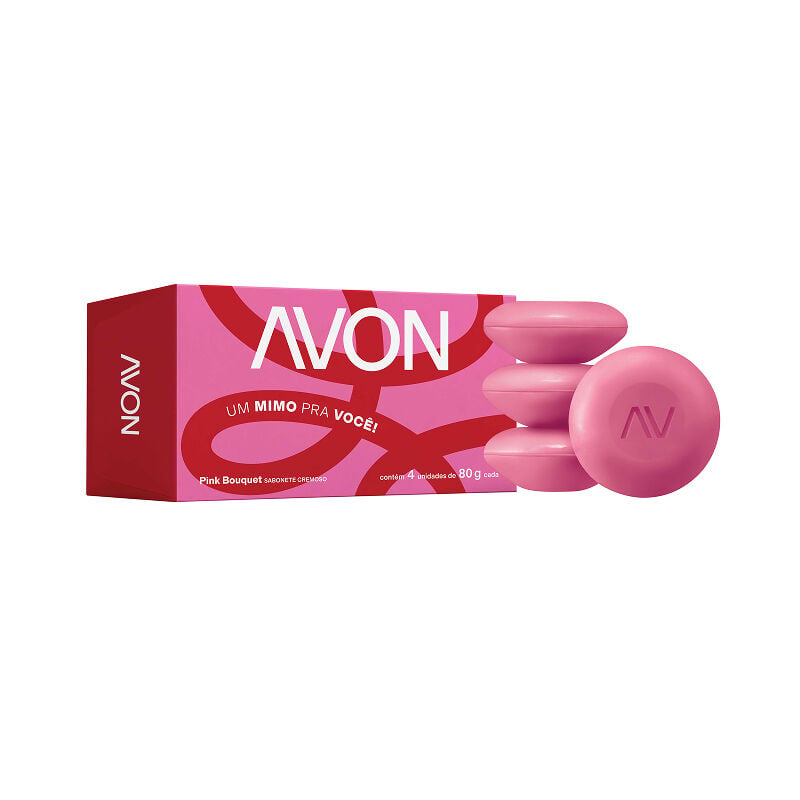 Sabonete Pink 4X 80 g