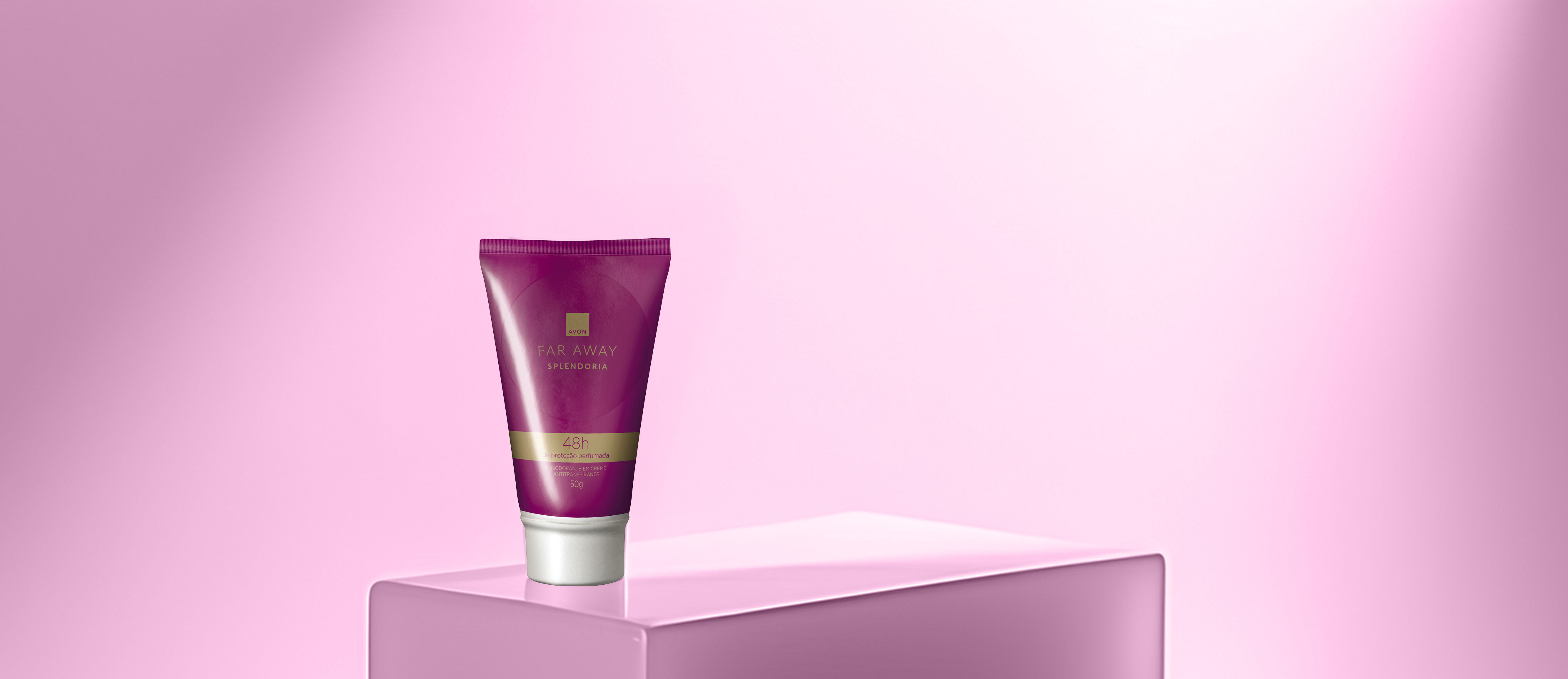 Desodorante em Creme Antitranspirante 48h de Proteção Far Away Splendoria