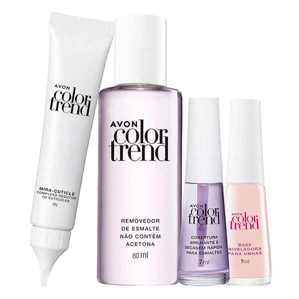 Kit Completão Para Unhas Color Trend