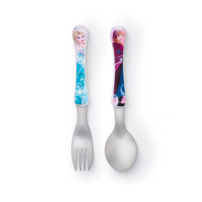 Kit Colher e Garfo Frozen
