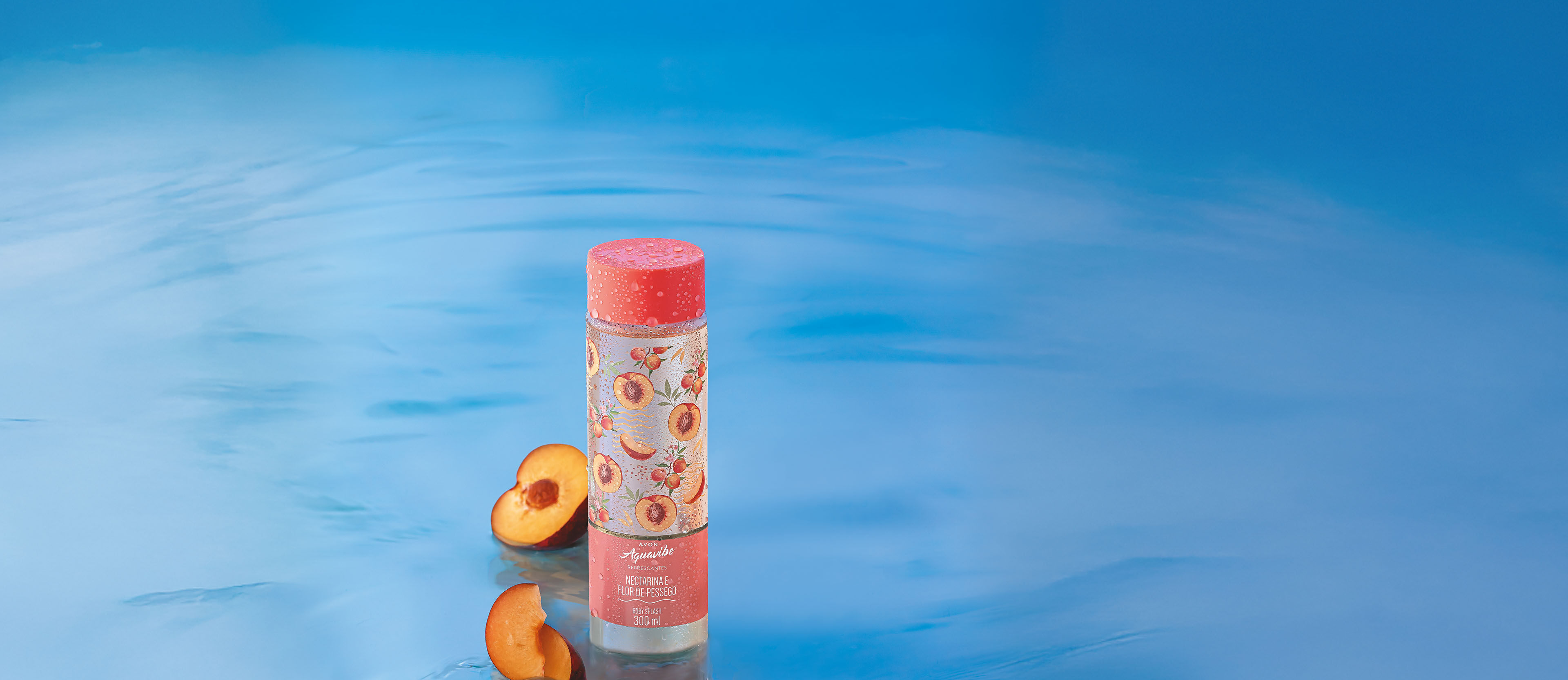 Aquavibe Nectarina e Flor de Pessego Body Splash