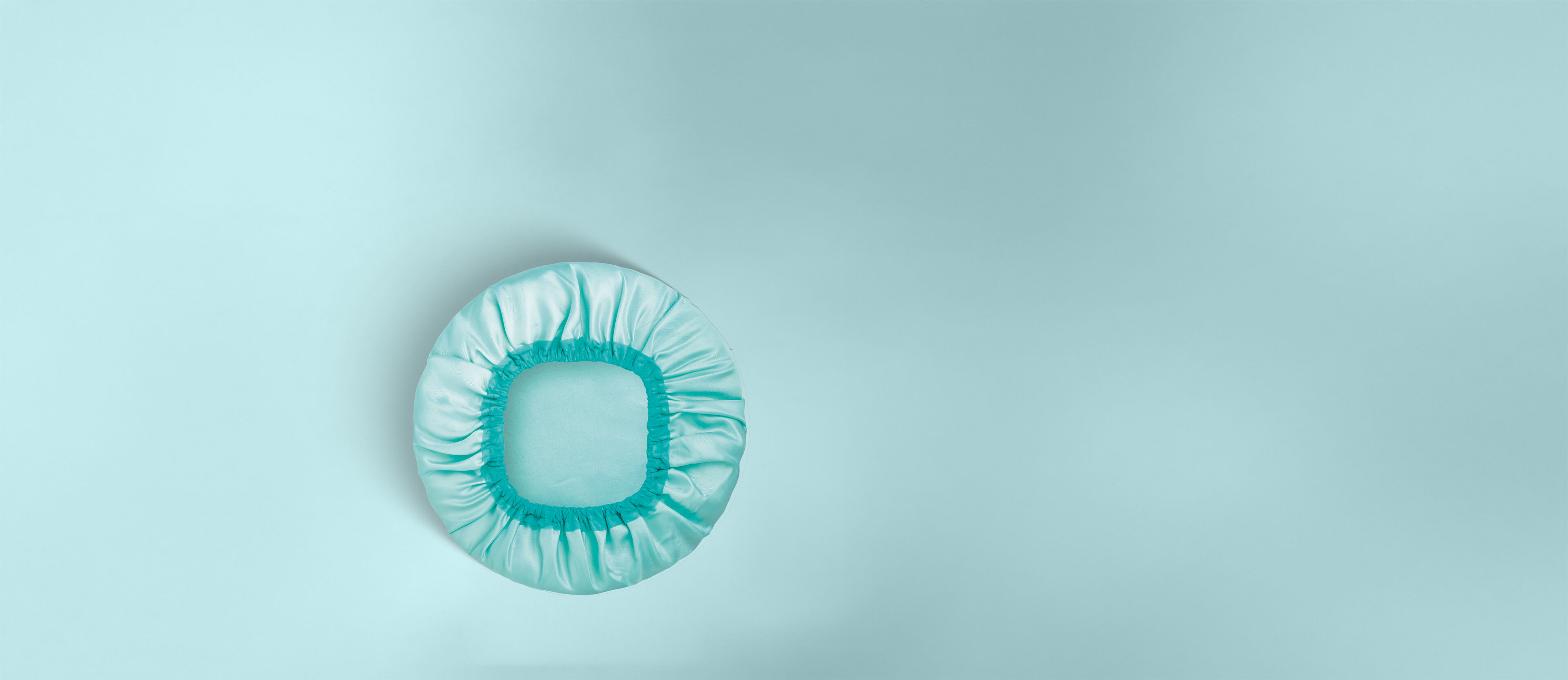 Touca De Cetim Verde