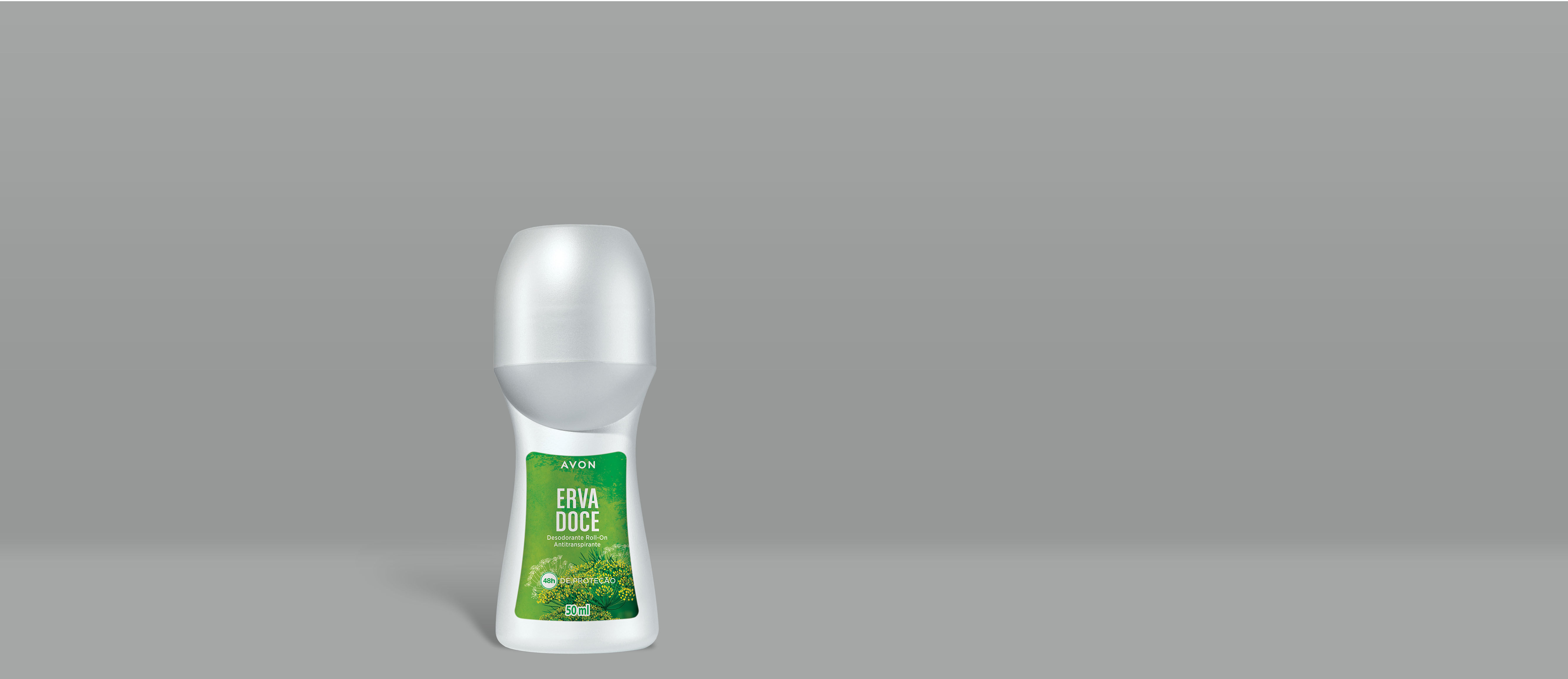 Desodorante Antitranspirante Roll-On Erva-Doce