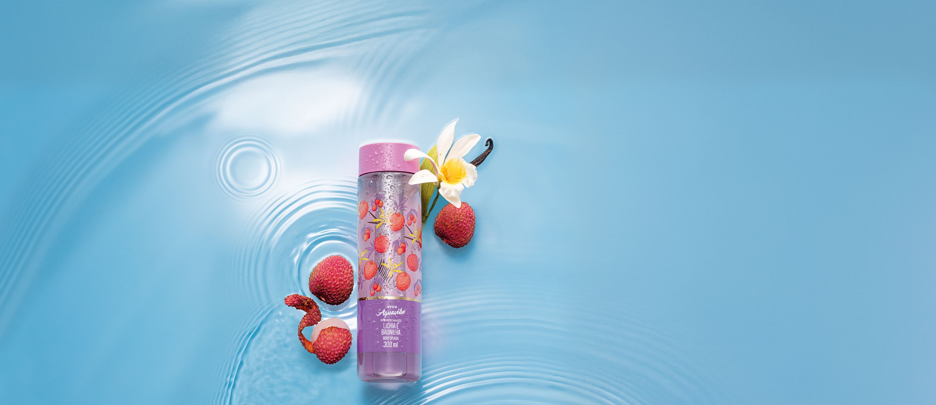 Aquavibe Lichia e Baunilha Body Splash