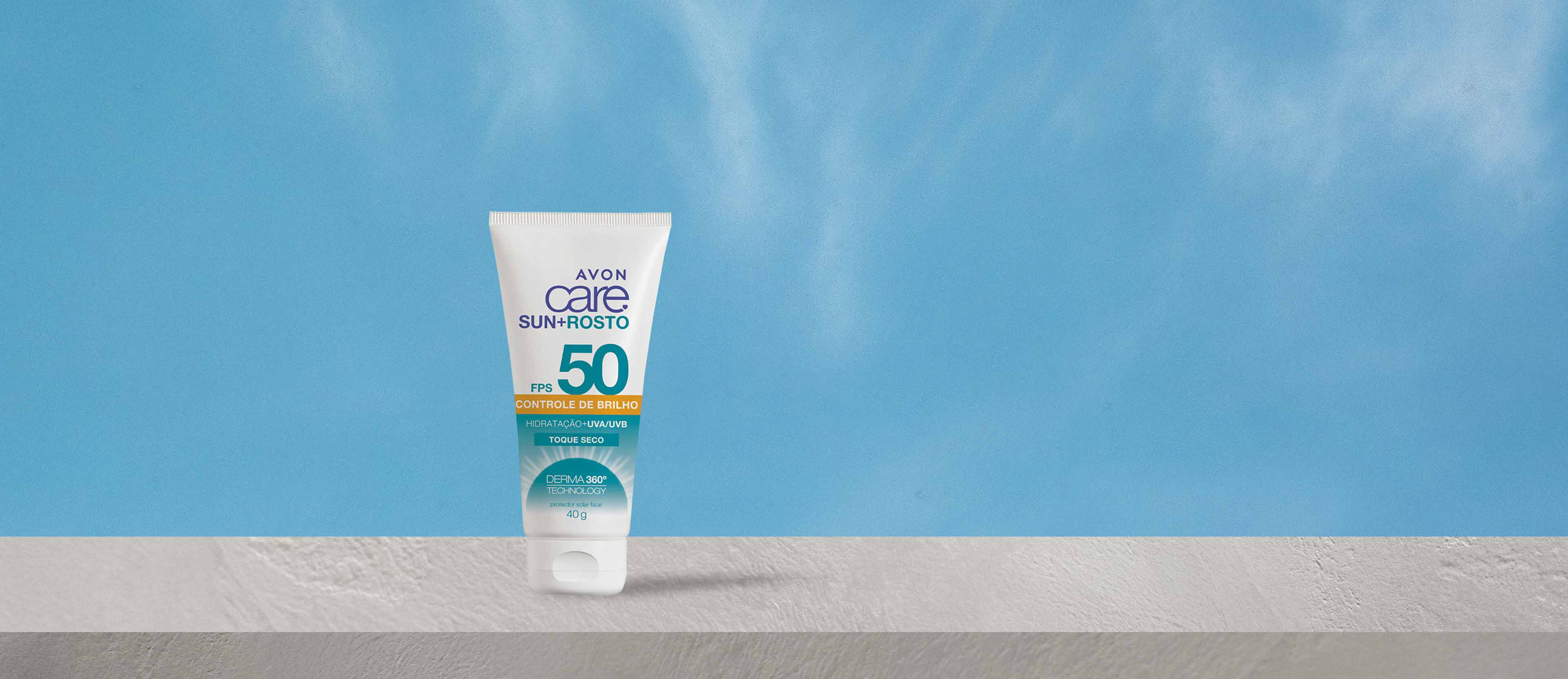 Protetor Solar Controle de Brilho FPS 50