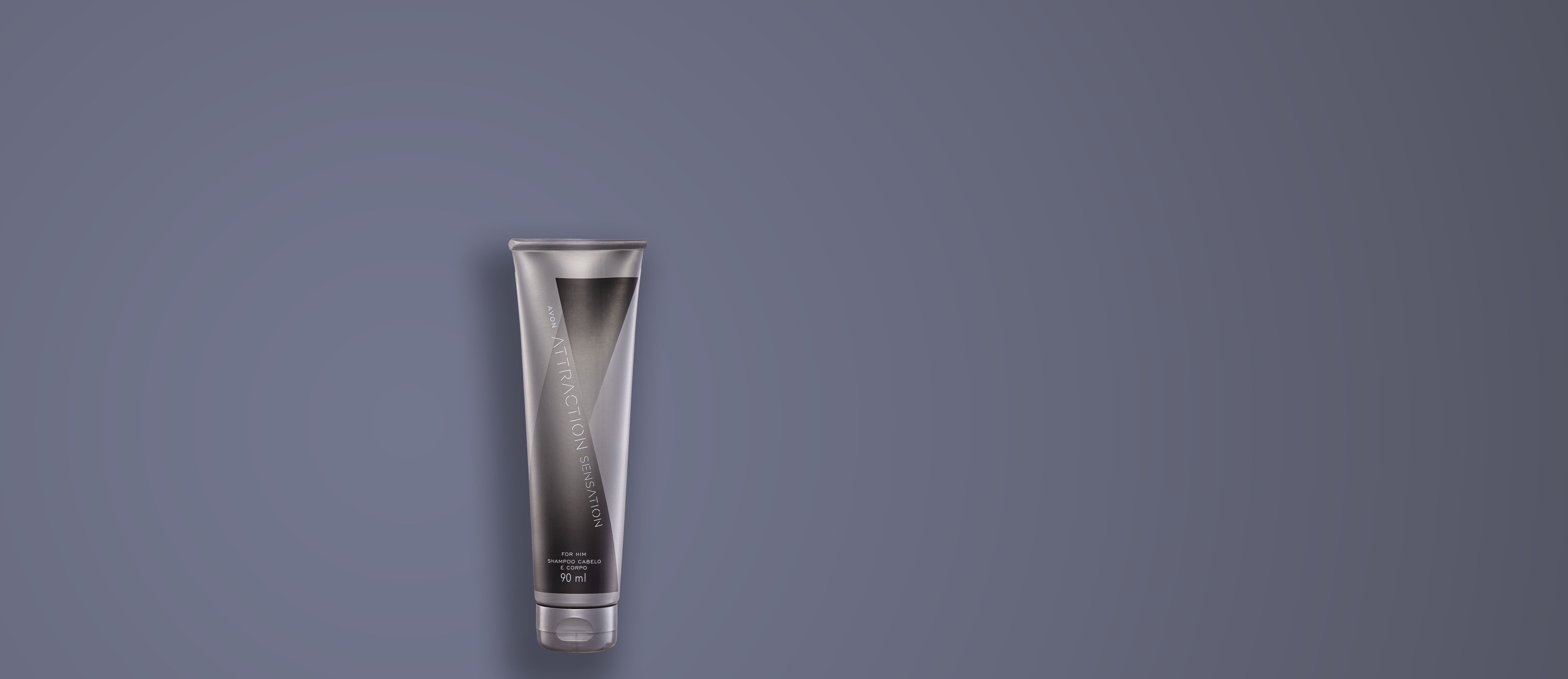 Attraction Sensation para Ele Shampoo Cabelo e Corpo