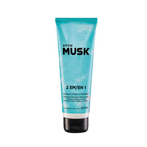 Musk Marine Shampoo cabelo e corpo
